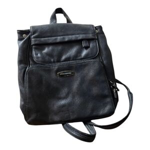Hush Puppies Black Backpack